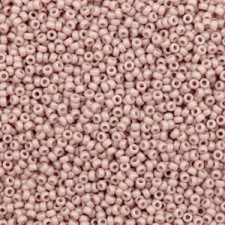 Miyuki rocailles Perlen 15/0 - Duracoat opaque beige 15-4455